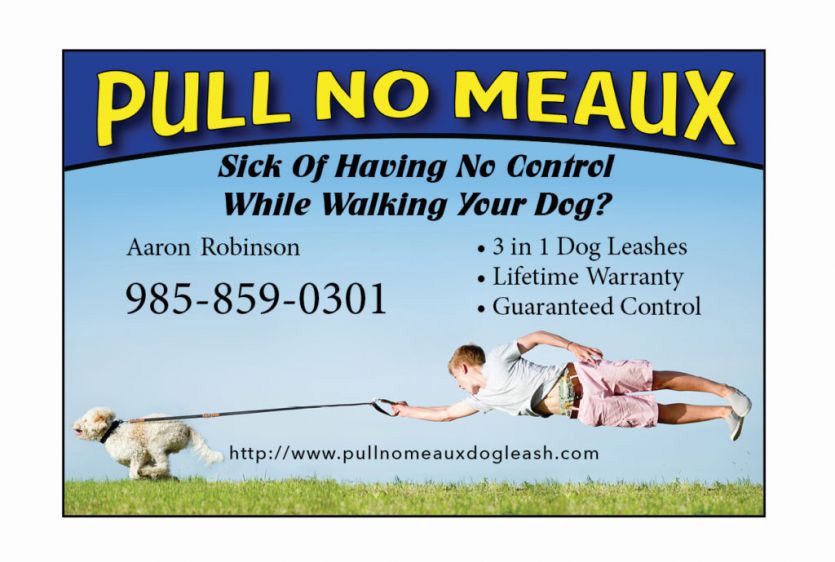 Pull No Meaux Leash Dog Guard Of Southern Louisiana